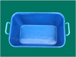 Ламинированная транспортировочная ванна / корзина с ламинированными металлическими скобами